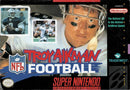 Troy Aikman Football Front Cover - Super Nintendo SNES Pre-Played