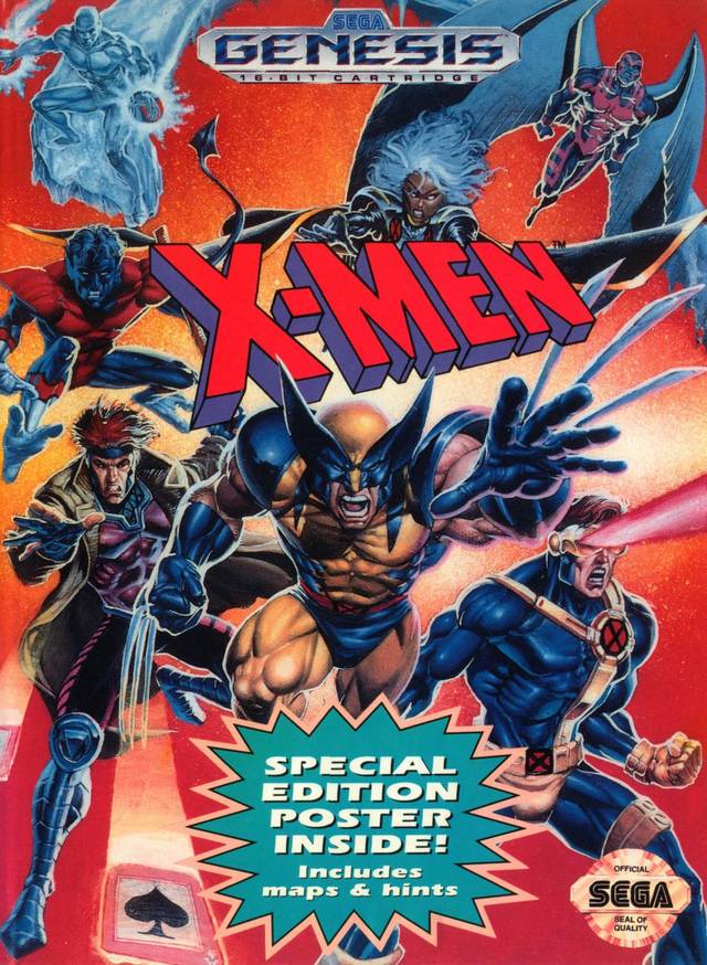 X-Men - Sega Genesis Pre-Played