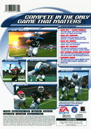 Madden 2001 Back Cover - Playstation 2 Pre-Played