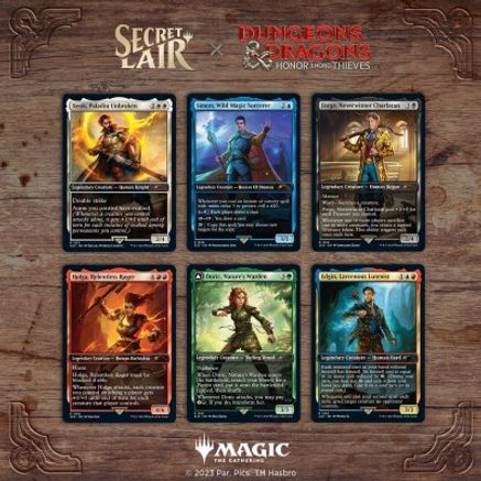 Magic the Gathering Secret Lair Drop: Dungeons & Dragons: Honor Among Thieves