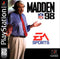 Madden 98 Front Cover - Playstation 1 Pre-Played