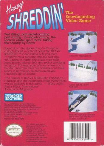 Heavy Shreddin - Nintendo Entertainment System, NES Pre-Played