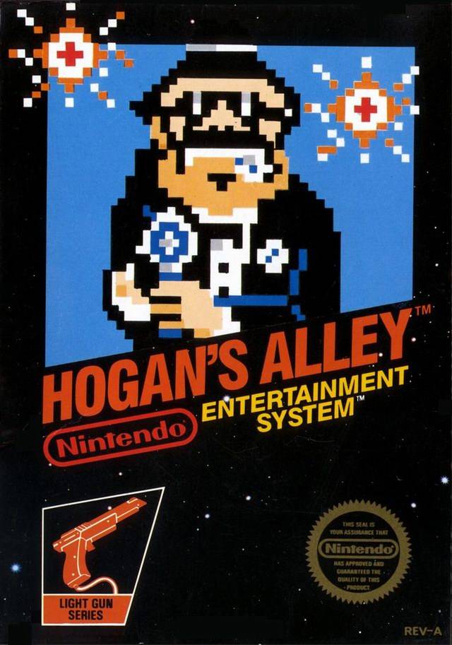 Hogan's Alley Front Cover - Nintendo Entertainment System, NES Pre-Played