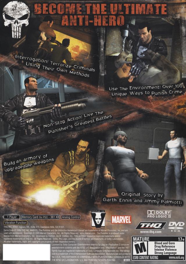 The Punisher - Playstation 2 Pre-Played