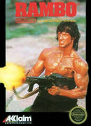 Rambo Front Cover - Nintendo Entertainment System, NES Pre-Played