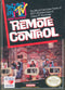 MTV Remote Control Front Cover - Nintendo Entertainment System NES Pre-Played