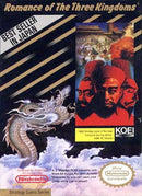 Romance of the Three Kingdoms Front Cover - Nintendo Entertainment System, NES Pre-Played