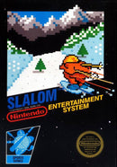 Slalom Front Cover - Nintendo Entertainment System, NES Pre-Played