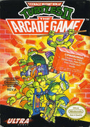Teenage Mutant Ninja Turtles II: The Arcade Game Front Cover - Nintendo Entertainment System, NES Pre-Played