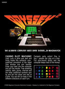 Casino Slot Machine Back Cover - Odyssey Pre-Played