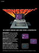 Speedway/Spin-out/CryptoLogic Back Cover - Odyssey Pre-Played