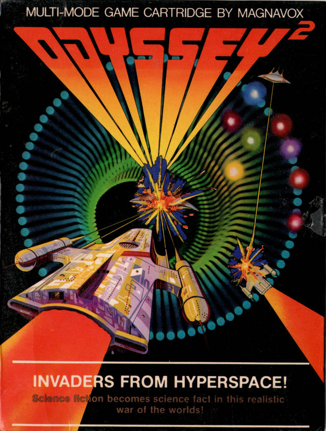 Invaders From Hyperspace Front Cover - Odyssey Pre-Played