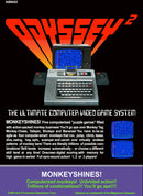 Monkeyshines! Back Cover - Odyssey Pre-Played