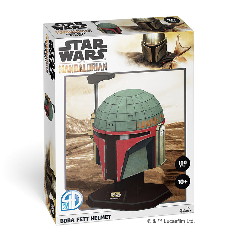 Star Wars Boba Fett Helmet Paper Model Kit