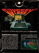 Showdown in 2100 A.D Back Cover - Odyssey Pre-Played