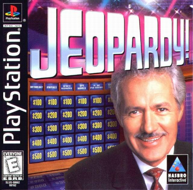 Jeopardy Front Cover - Playstation 1 Pre-Played