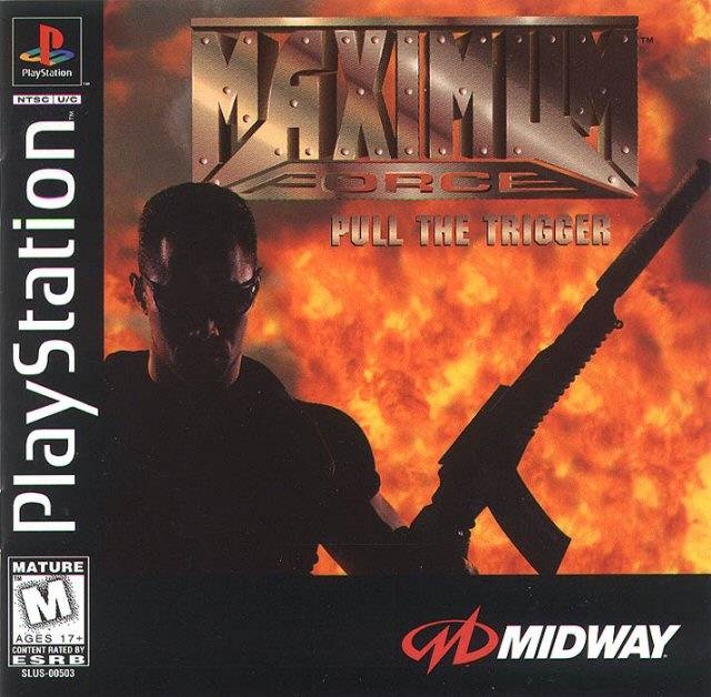 Maximum Force Front Cover - Playstation 1 Pre-Played