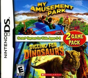 My Amusement Park and Digging for Dinosaurs - Nintendo DS Pre-Played