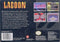 Lagoon Back Cover - Super Nintendo, SNES Pre-Played