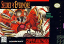 Secret of Evermore Front Cover - Super Nintendo, SNES Pre-Played