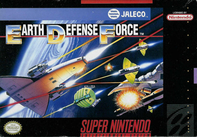 Earth Defense Force - Super Nintendo  SNES Pre-Played