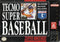 Tecmo Super Baseball Front Cover - Super Nintendo SNES Pre-Played