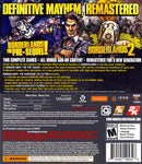 Borderlands Handsome Collection Back Cover - Xbox One Pre-Played