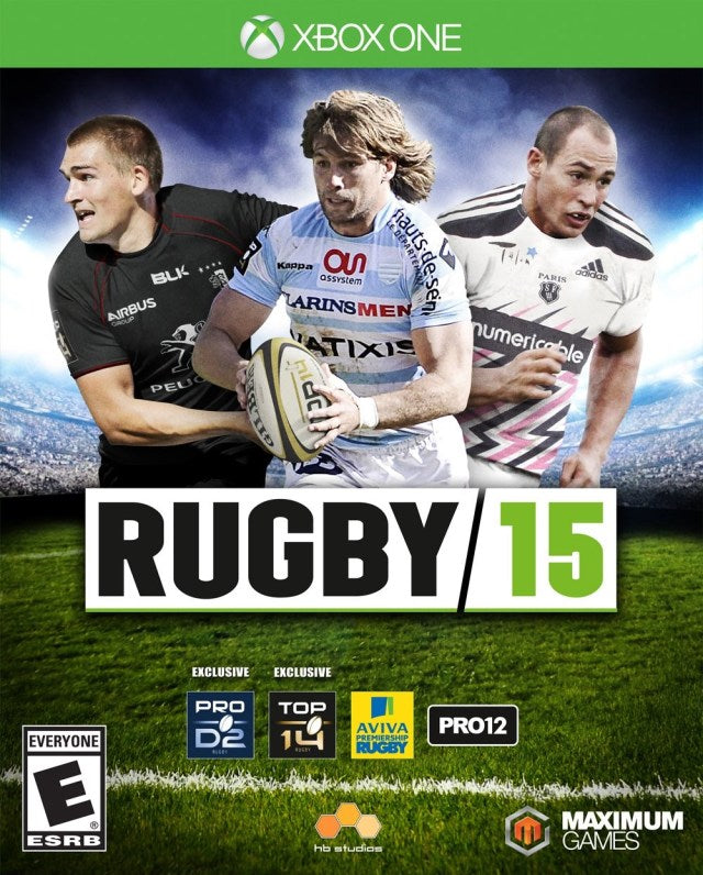 Rugby 15 Front Cover - Xbox One Pre-Played