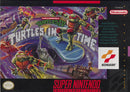 Teenage Mutant Ninja Turtles IV Turtles in Time Front Cover - Super Nintendo, SNES Pre-Played