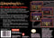 Wizardry V: Heart of the Maelstrom Back Cover - Super Nintendo SNES Pre-Played