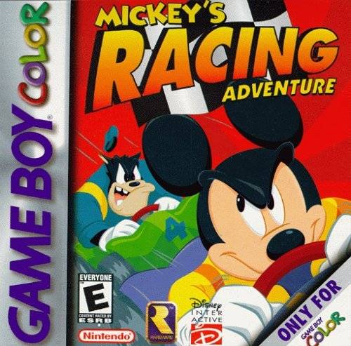 Mickey's Racing Adventure Front Cover - Nintendo Gameboy Pre-Played