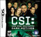 CSI: Dark Motives - Nintendo DS Pre-Played