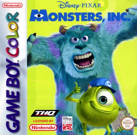 Monsters Inc - Nintendo Gameboy Color Pre-Played
