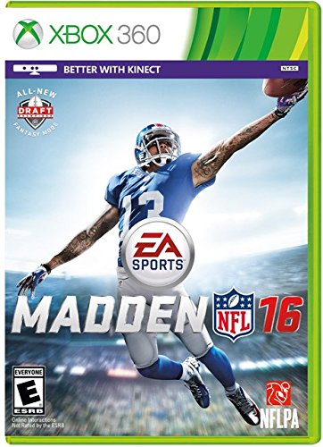 Madden NFL 16 Front Cover - Xbox 360 Pre-Played