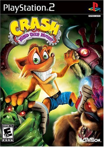 Crash Mind Over Mutant  Front Cover - Playstation 2 Pre-Played