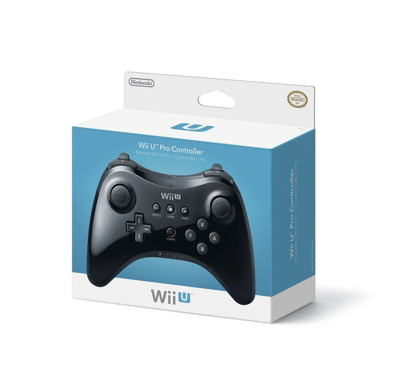 Nintendo Wii U Pro Controller Black  - Pre-Played
