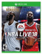 NBA Live 18 Front Cover - Xbox One Pre-Played