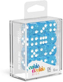 Speckled Light Blue D6 16mm (12) - Oakie Doakie Dice