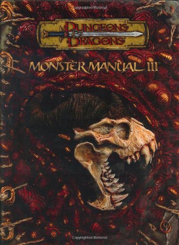 Monster Manual III - Dungeons and Dragons 3rd Edition Pre-Played