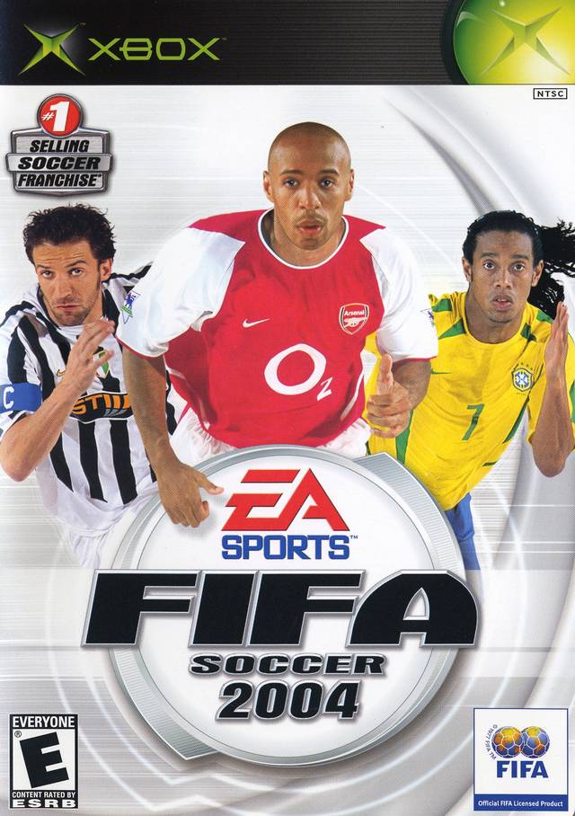 Fifa Soccer 2004 Front Cover - Xbox Pre-Played
