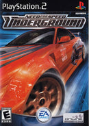Need For Speed Underground Front Cover - Playstation 2 Pre-Played