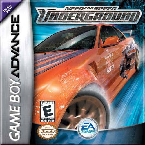 Need for Speed Underground Front Cover - Nintendo Gameboy Advance Pre-Played