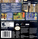 The Sims 2 Back Cover  - Nintendo Gameboy Advance Pre-Played