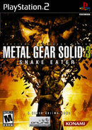 Metal Gear Solid 3 Snake Eater Front Cover - Playstation 2 Pre-Played