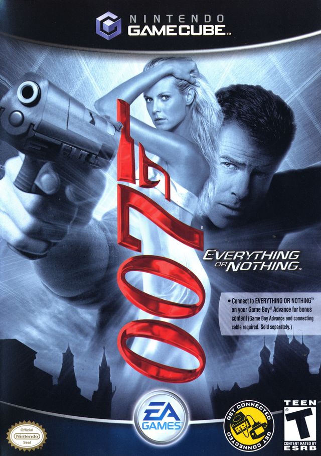 James Bond 007: Everything or Nothing Front Cover - Nintendo Gamecube Pre-Played