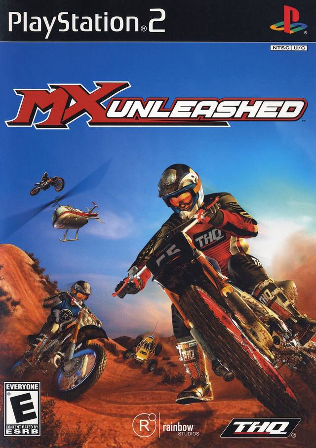 MX Unleashed Front Cover - Playstation 2 Pre-Played