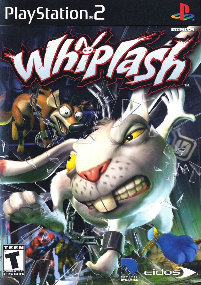 Whiplash Front Cover - Playstation 2 Pre-Played