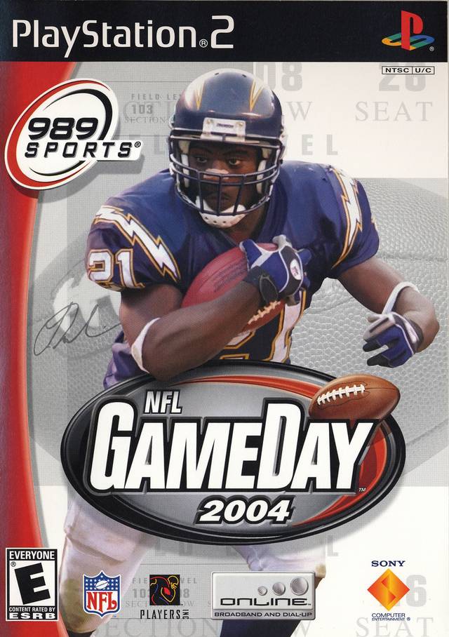 NFL Gameday 04 Front Cover - Playstation 2 Pre-Played