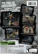 Tony Hawk's Underground Back Cover - Xbox Pre-Played