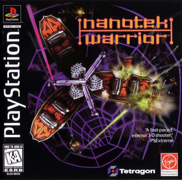 Nanotek Warrior - Playstation 1 Pre-Played